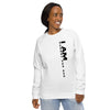 Unisex organic raglan sweatshirt